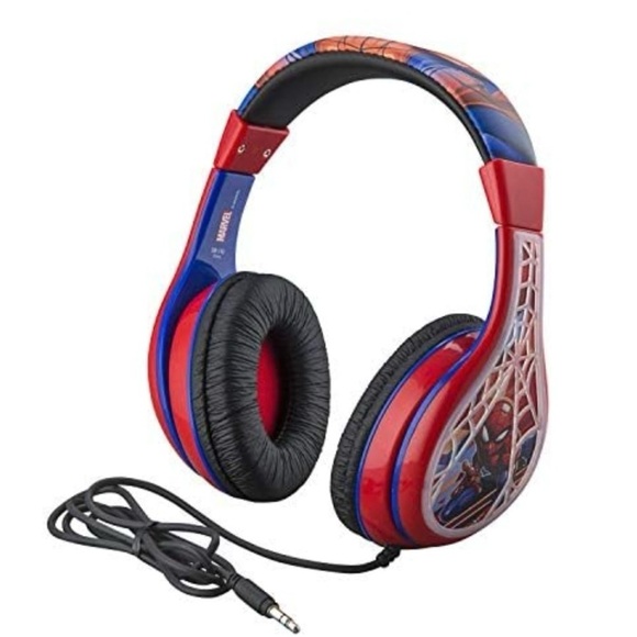 Spiderman Kids Headphones, Adjustable Headband, Stereo Sound.​​​ - Picture 3 of 8